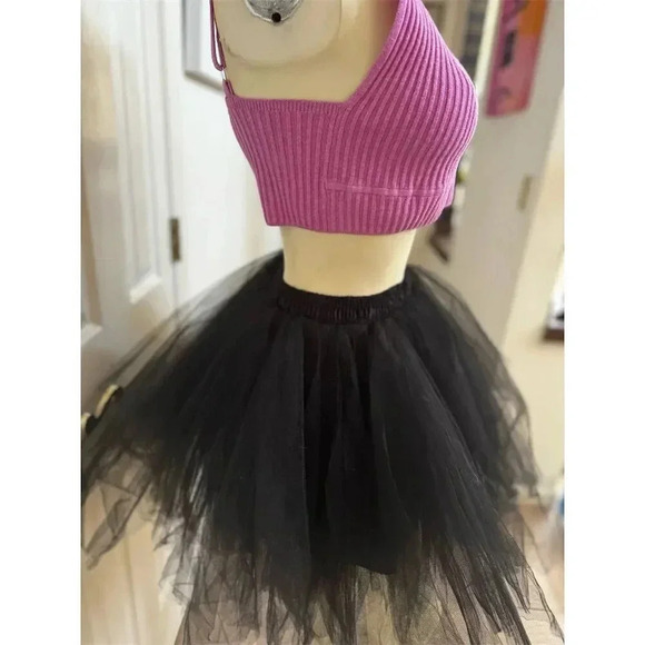 - JJ's House Women's Black Tulle Tutu Skirt S Ballet Dance Costume - Picture 7 of 12